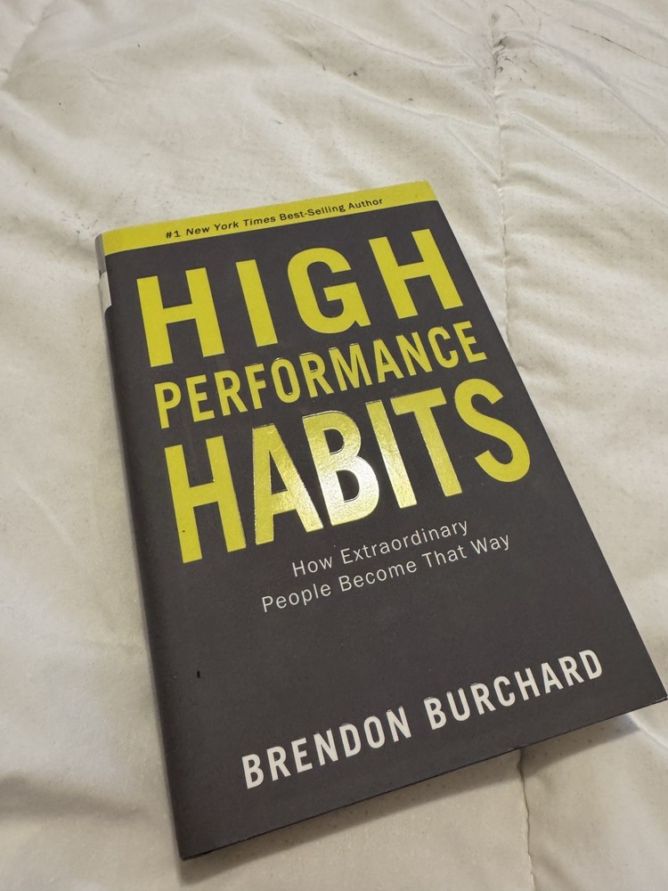 High Performance Habits : by Brendon Burchard (2017, Hardcover)