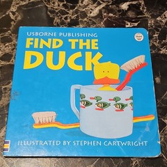 EDC Publishing Find the Duck by Phil Roxbee Cox (Board Book, Illustrated)