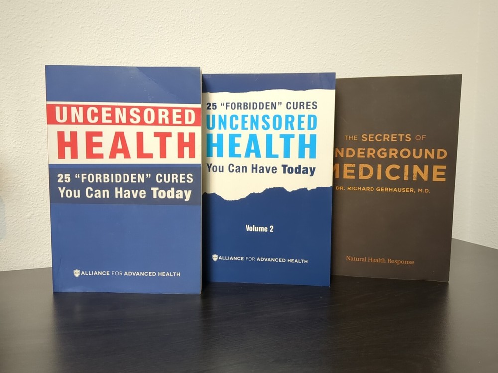 The Secrets of Underground Medicine Gerhauser Uncensored Health 25 Cures Lot
