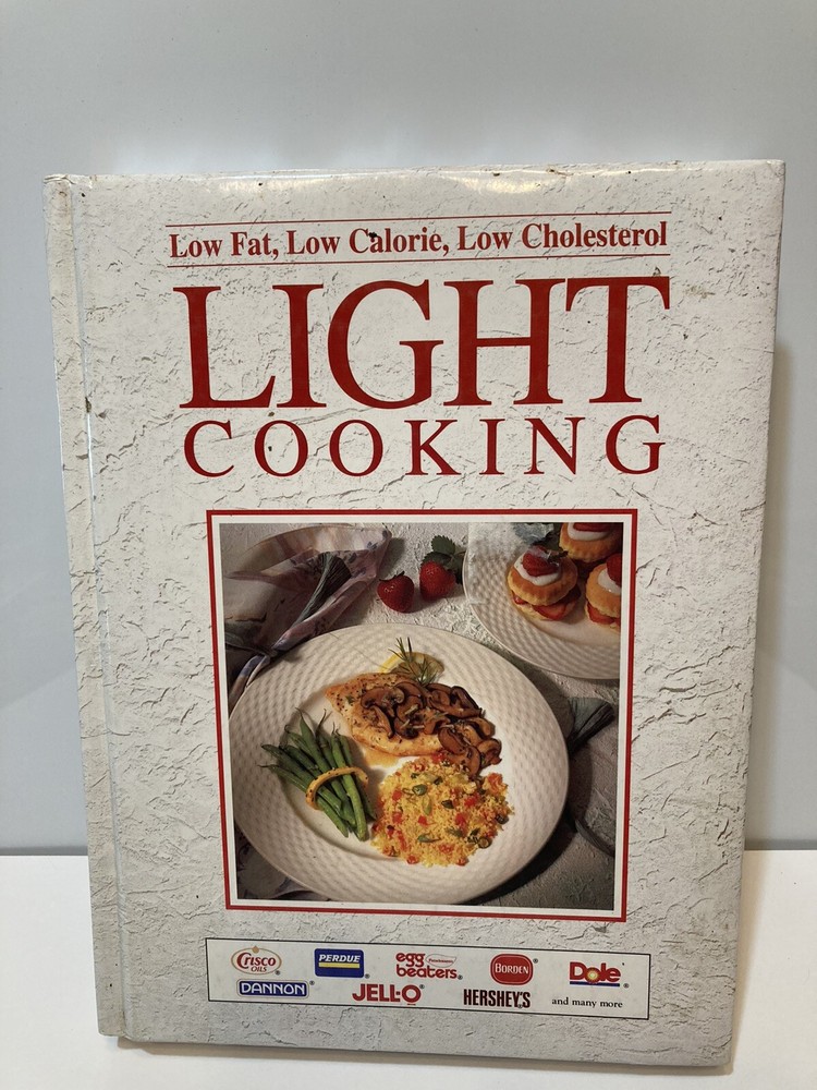 Light cooking Cookbook 1994 Easy Quick Recipes Calorie Counting Cooking 608pages