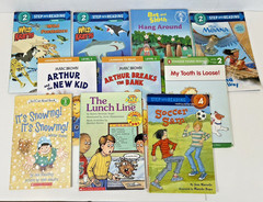 Level 2 Boys Readers Step Into Reading, I Can Read, Learning to Read Lot of 10