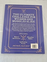 The Unofficial Harry Potter Complete Puzzle Book 8.5” X 11” Size Book Never Used