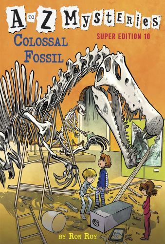 to Z Mysteries Super Edition #10: Colossal Fossil by Ron Roy (2018, Digest…
