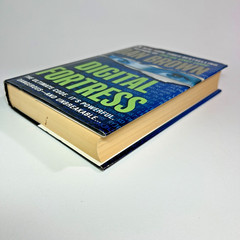 Digital Fortress by Dan Brown Hardcover Book Club Edition BCE NSA Techno Thrille