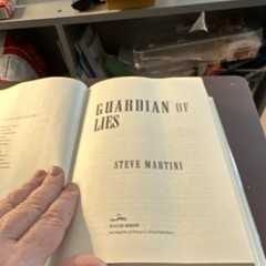 William Morrow Guardian of Lies Paul Madriani Steve Martini Hardcover DJ