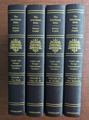 The Interlinear Hebrew-Greek-English Bible Four Volume Set