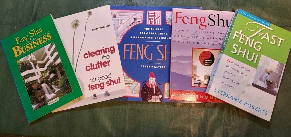 Feng Shui Lot of 5 PB: Evelyn Lip, Derek Walters, Angel Thompson, M. Lambert
