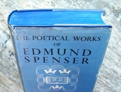 Poetical Wroks Of Edmund Spenser ~1950 Vintage HC~ Oxford Tudor England Classic