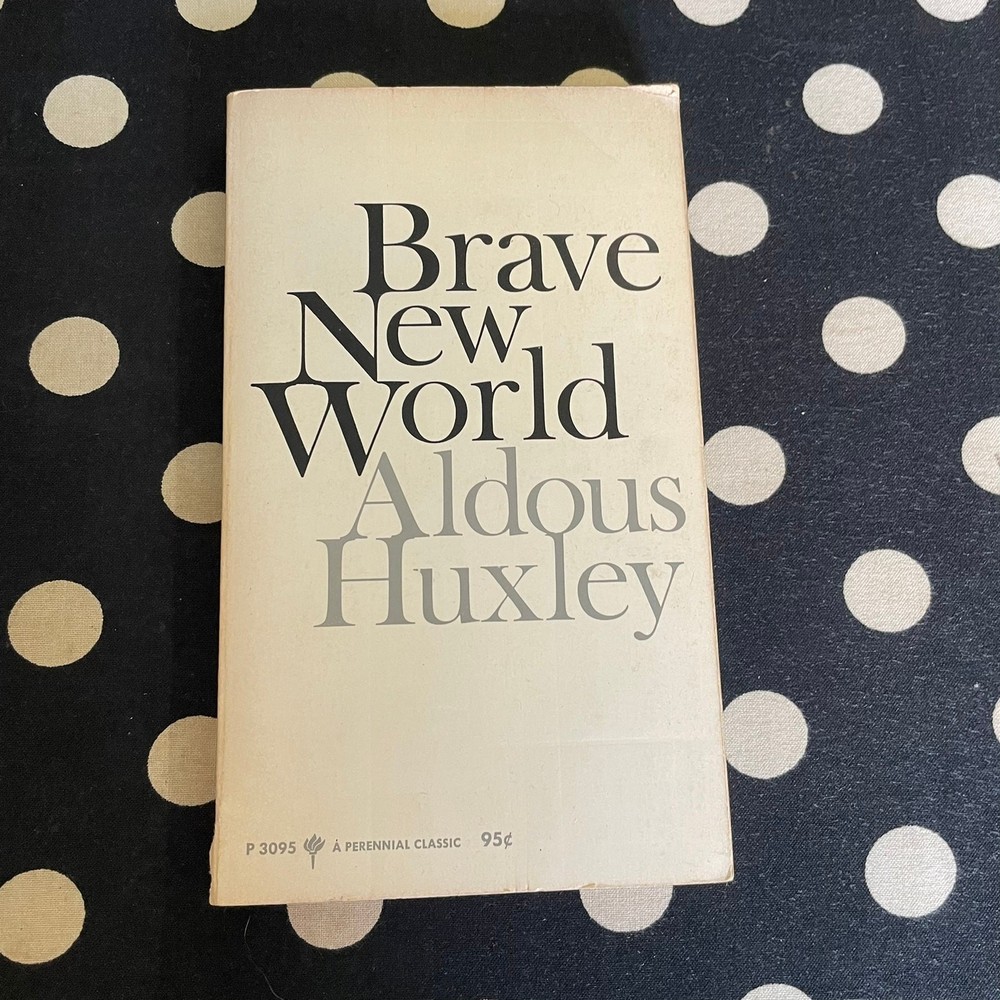 Brave New World by Aldous Huxley 1969 Perennial Paperback Edition