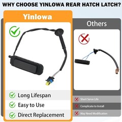 Rear Hatch Button Tailgate Liftgate Release Switch with 2007-2014 Suburban Ta…