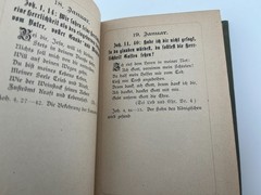 Christliches Gedenkbuch German 19th century Christian daily verse