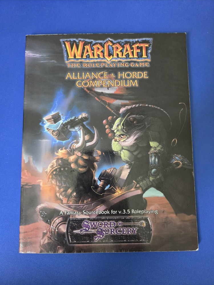 World of Warcraft RPG Alliance & Horde Compendium 3.5 WW17202 Sword & Sorcery