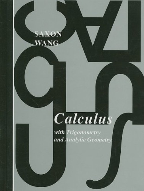 Calculus Hardcover Frank, Harvey, Diana, Saxon, John H. Wang