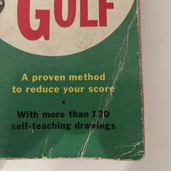 Ben Hogan’s Power Golf Pocket Book 120 Self-Teaching Drawings – 6th Print 1957