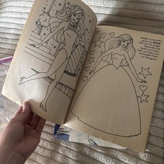 VTG. 1990S Golden Books Barbie Coloring/Activity Books Lot Of 3 UNCOLORED