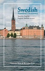 Swedish-English – English-Swedish Standard Dictionary Paperback V