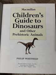 Macmillan Children’s Guide to Dinosaurs Phillip Whitfield Hardcover Book