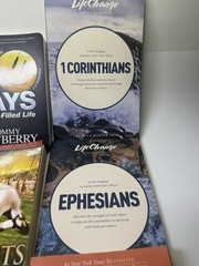 Inspirational 9 Books 1 DVD Lot Religious Christian Nonfiction