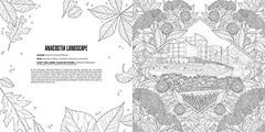 Gardens: A Smithsonian Coloring Book, Smithsonian Institution, Very Good Book