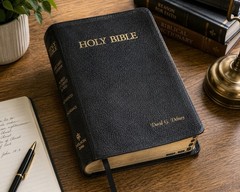 Holy Bible KJV Reference Edition Words of Christ Red Concordance Indexed