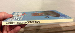 Vintage! A Brief History of Norway Paperback Book! John Midgaard 1982 154 Pages