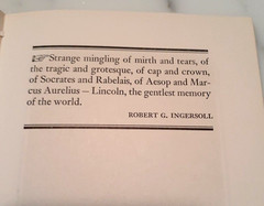 Abraham Lincoln ~ Wisdom & Wit VTG Book 1965 ~ 61 Pages
