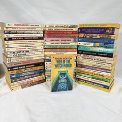 Lot of 60+ Andre Norton science fiction & fantasy Vtg paperbacks Sci-fi Ace SFF