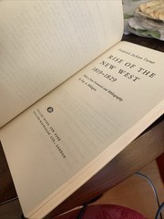 Rise Of The New West 1819-1829 (1965 PB) Frederick Jackson Turner History Earp
