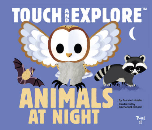Touch and Explore: Animals at Night – Hardcover By Hedelin, Pascale – GOOD