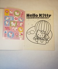 UNUSED! Hello Kitty Coloring Activity Book & Stickers by Sanrio Bendon Publisher
