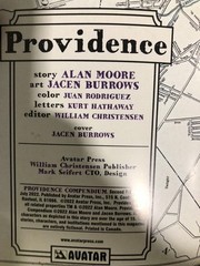 Avatar Providence Compendium Alan Moore Burrows Tpb Comic 2021