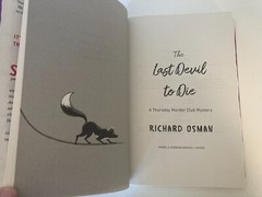 The Last Devil to Die by Richard Osman (2023, HC) SIGNED 1st Printing Like New