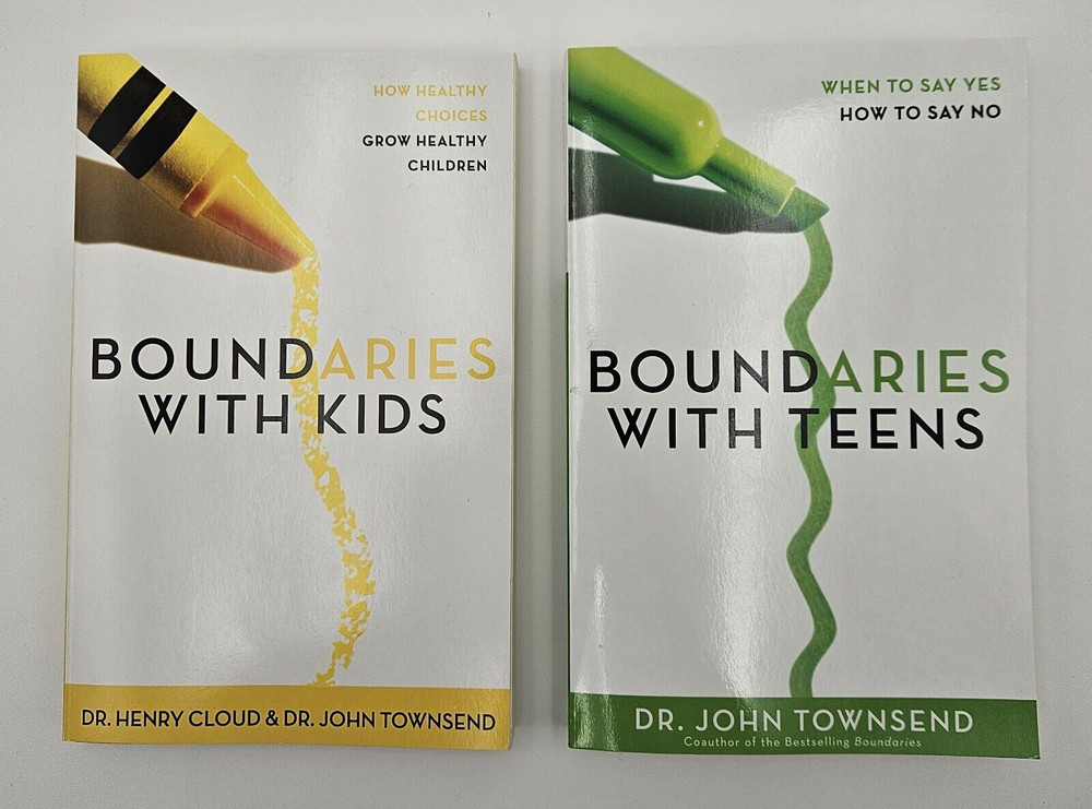 Boundaries With Kids & With Teens – 2 Books – When to Say Yes, How to Say No
