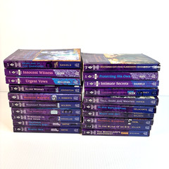 Harlequin INTRIGUE Paperback Romance Early 2000’s PB Books X 20
