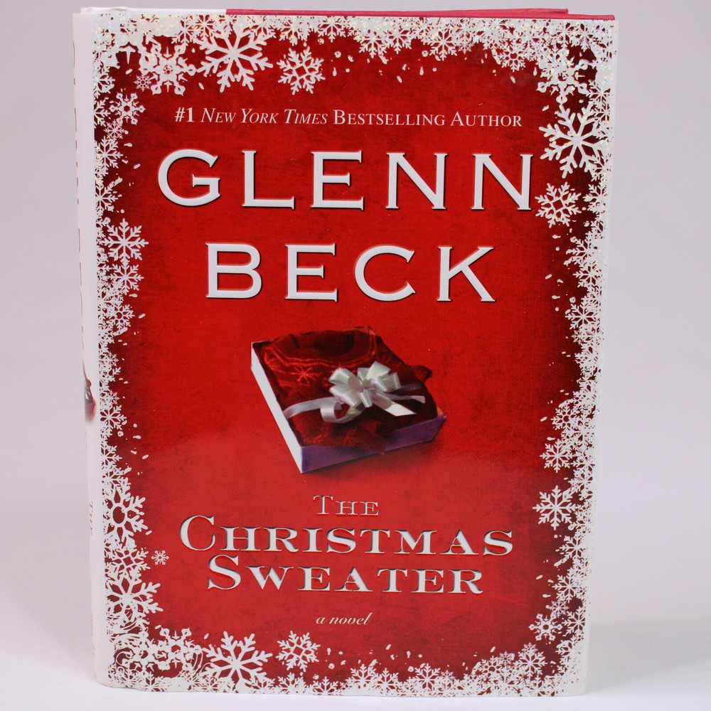 SIGNED Copy The Christmas Sweater By Glenn Beck 1st Edition Signed HC Book w/DJ