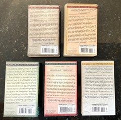 A Song of Ice and Fire–Matched PB Set of #1-5 -Game of Thrones-GRR Martin