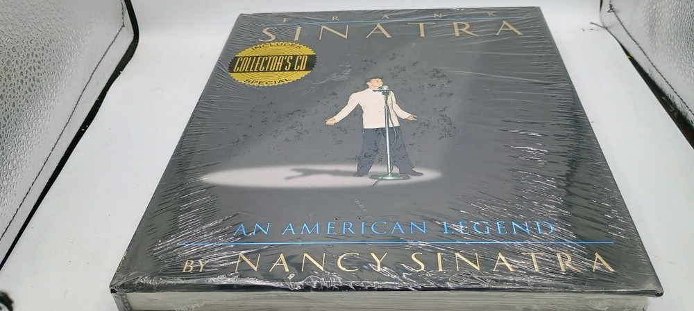 Frank Sinatra an American Legend HARDCOVER BOOK 360 PAGES w/CD~New In Plastic