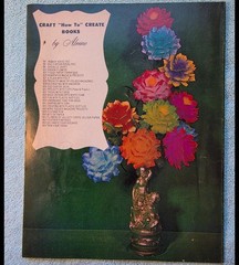 Vintage 1960s Aleene Craft Book Lot of 3 Chenille, Flair Felt, Feather Fantasies
