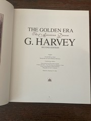 The Golden Era The American Dream *SIGNED And Numbered* G. Harvey 2nd Ed. HCDJ