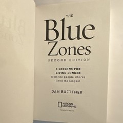 National Geographic The Blue Zones Second Edition by Dan Buettner PB Longevity