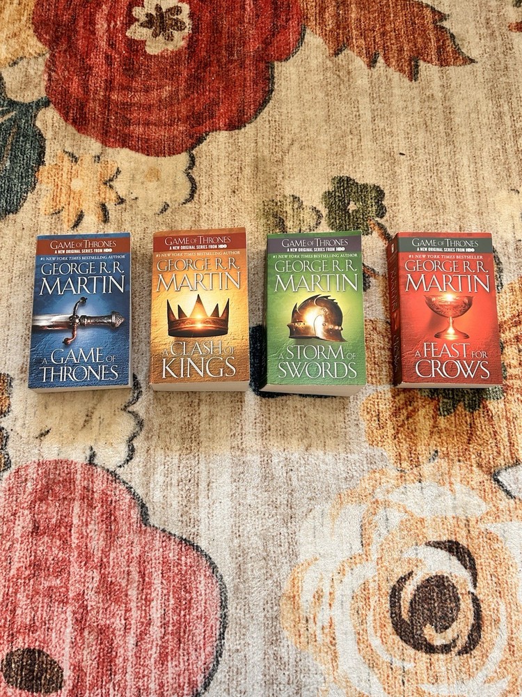 Game of Thrones: A Song of Ice and Fire books 1-4
