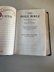 Holy Bible KJV 1973 Giant Print Red Letter Edition Thomas Nelson 581