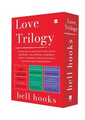 LOVE TRILOGY 3 Book Boxset bell Hooks All About Love, Salvation and Communion