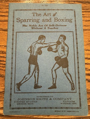 The Art of Sparring and Boxing Johnson & Smith Company Manual Pamphlet 1935