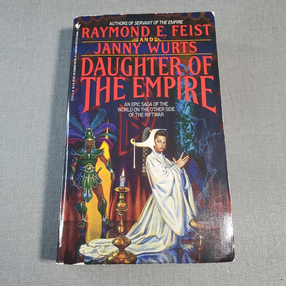 Daughter of the Empire Feist & Wurtz 1987 Fantasy Epic Bantam Spectra