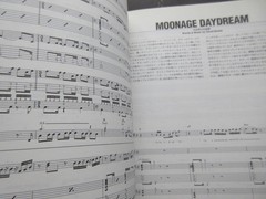 David Bowie Ziggy Stardust +3 Japan Band Score Song Book Guitar TAB Glam Ronson