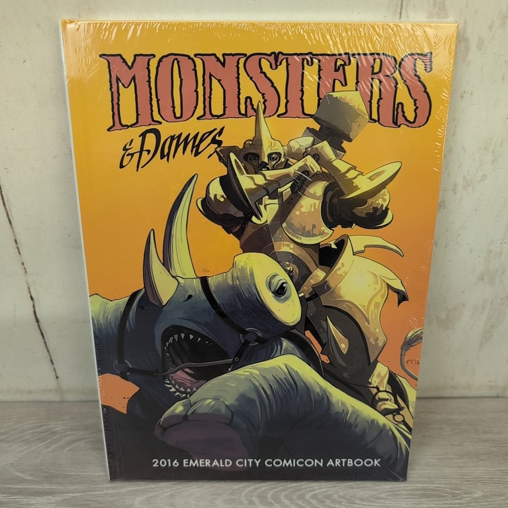 Emerald City Comicon 2016 Monsters & Dames ArtBook Seattle Comic Brand New