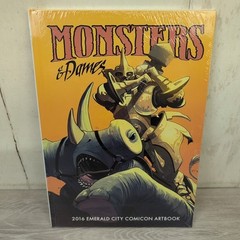 Emerald City Comicon 2016 Monsters & Dames ArtBook Seattle Comic Brand New