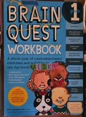 BRAIN QUEST Workbook grade 1, 2, 3, 4, 5 ,and 6 summer book lot