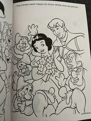 Snow White Jumbo Coloring & Activity Book Puzzles Games Disney Bonus Character